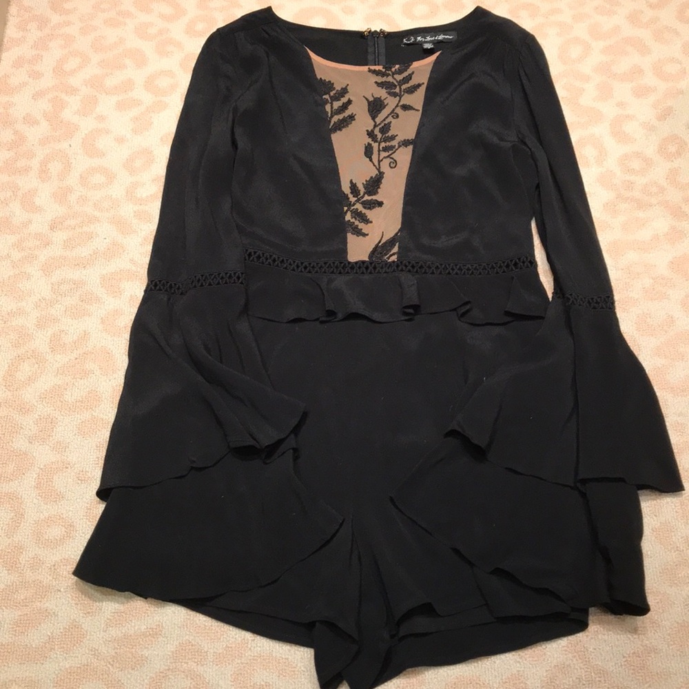 Emelia Romper in Black